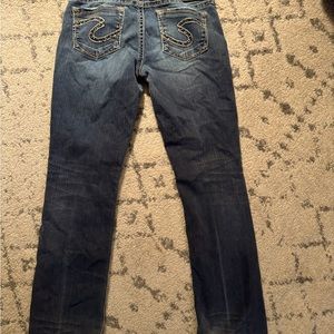 Women’s silver jeans, size 28/32